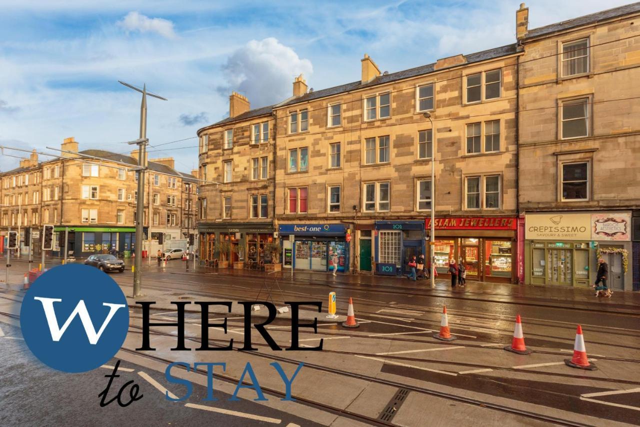 Delightful 2 Bedroom Apartment In Leith Edimburgo Exterior foto